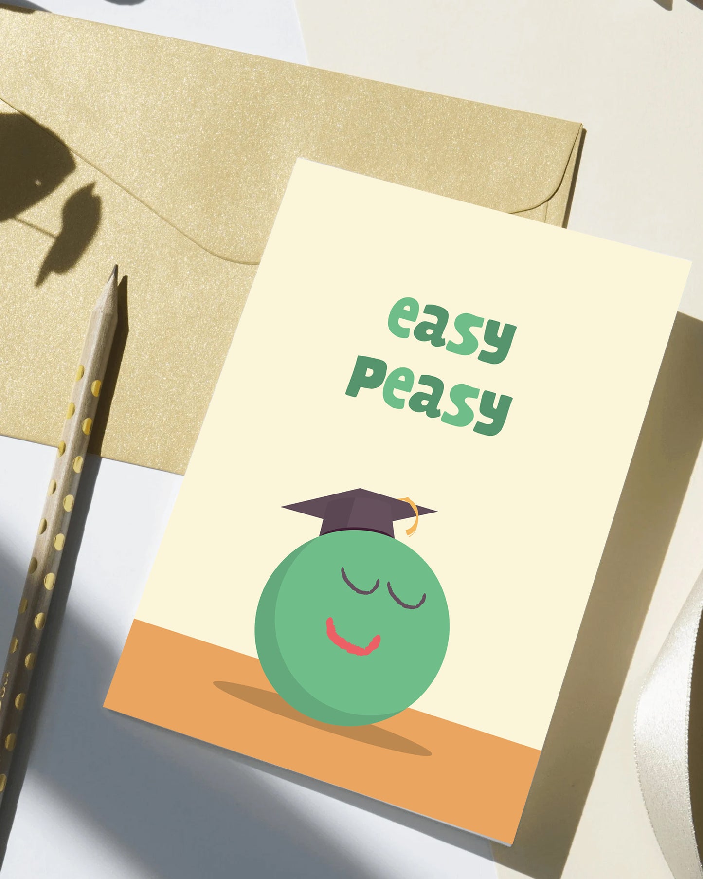 Easy Peasy Greeting Card