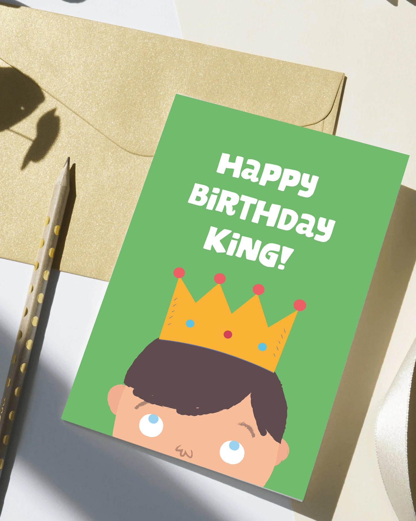 Happy Birthday King - Green