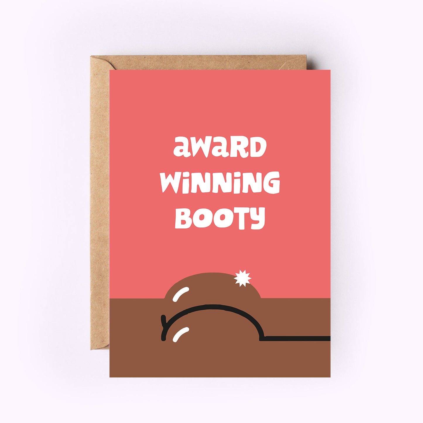Award Winning Booty Greeting Card