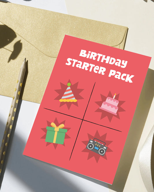 Birthday Starter Pack