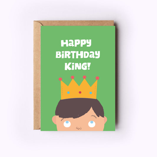 Happy Birthday King - Green