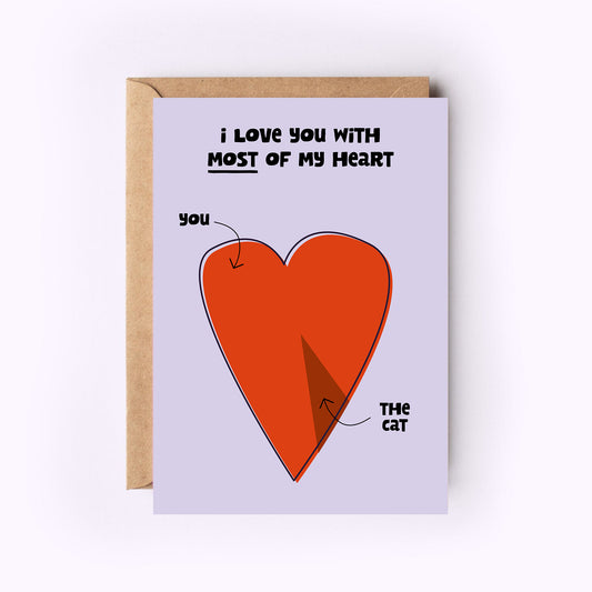 I Love you with most of my Heart (Cat)