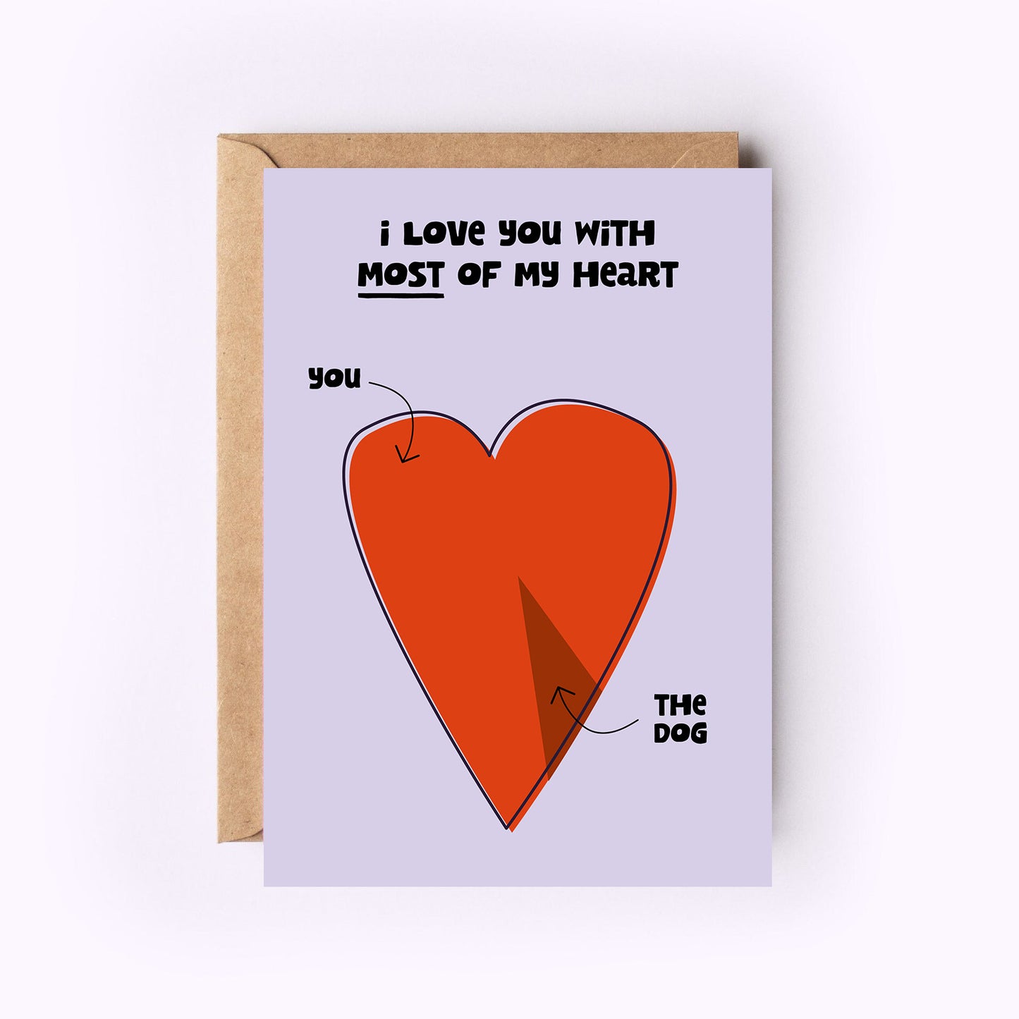 I Love you with most of my Heart (Dog)